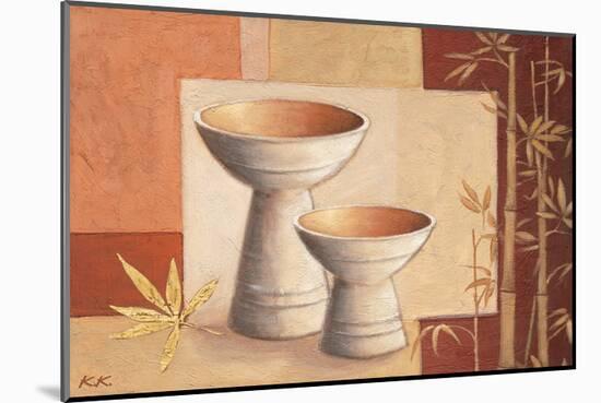 Asian Cups-Karsten Kirchner-Mounted Art Print