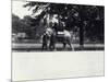 Asian Elephant 'Jessie' Giving a Ride to Two Ladies and a Child-Frederick William Bond-Mounted Photographic Print