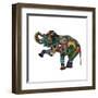 Asian Elephant-Sharon Turner-Framed Art Print