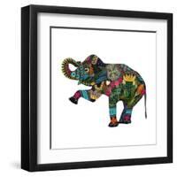 Asian Elephant-Sharon Turner-Framed Art Print