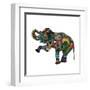 Asian Elephant-Sharon Turner-Framed Art Print