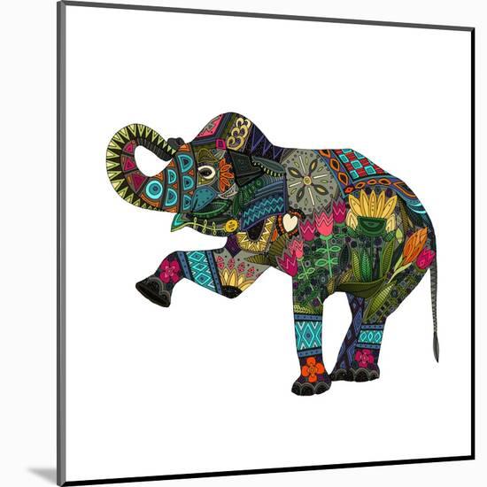 Asian Elephant-Sharon Turner-Mounted Art Print