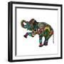 Asian Elephant-Sharon Turner-Framed Art Print