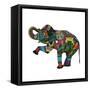 Asian Elephant-Sharon Turner-Framed Stretched Canvas