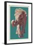 Asian Elephant-Lantern Press-Framed Art Print