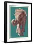 Asian Elephant-Lantern Press-Framed Art Print