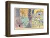 Asian Entertainers-Paul Klee-Framed Art Print