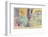 Asian Entertainers-Paul Klee-Framed Art Print