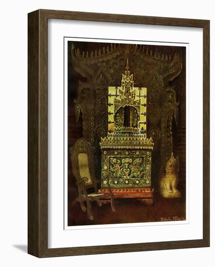 Asian Furniture, 1911-1912-Edwin Foley-Framed Giclee Print