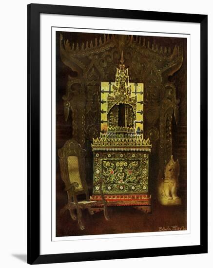 Asian Furniture, 1911-1912-Edwin Foley-Framed Giclee Print