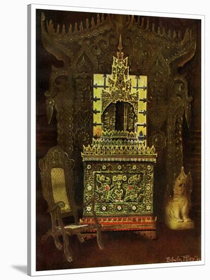 Asian Furniture, 1911-1912-Edwin Foley-Stretched Canvas