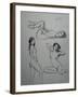 Asian Girl Study-Nobu Haihara-Framed Giclee Print