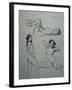 Asian Girl Study-Nobu Haihara-Framed Giclee Print