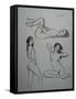 Asian Girl Study-Nobu Haihara-Framed Stretched Canvas