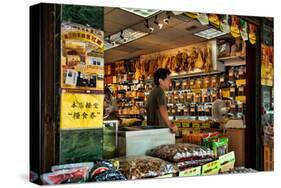 Asian Grocery Shop in Chinatown, New York City-Sabine Jacobs-Stretched Canvas