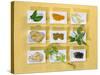 Asian Herbs and Spices-Christiane Krüger-Stretched Canvas