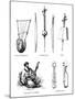 Asian Musical Instruments-null-Mounted Art Print