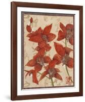 Asian Orchid II-Hollack-Framed Giclee Print