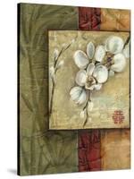 Asian Orchids I-Ethan Harper-Stretched Canvas