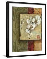 Asian Orchids I-Ethan Harper-Framed Art Print
