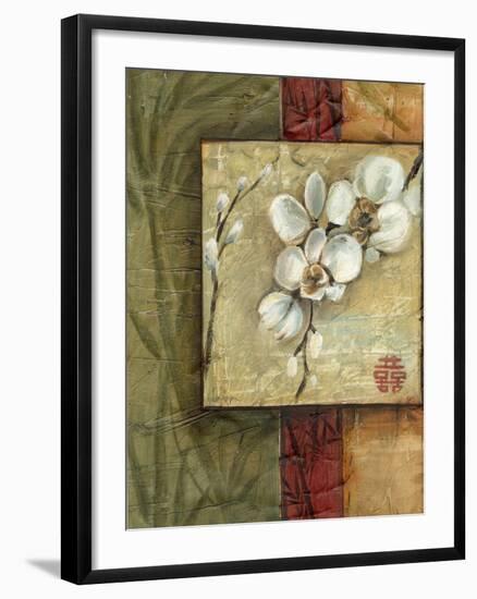 Asian Orchids I-Ethan Harper-Framed Art Print