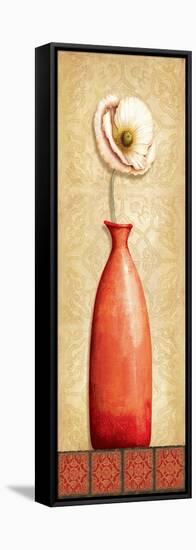 Asian Red I-Delphine Corbin-Framed Stretched Canvas