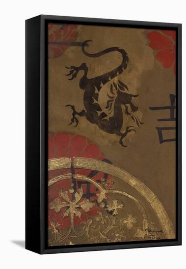 Asian Shield I-Hakimipour-ritter-Framed Stretched Canvas