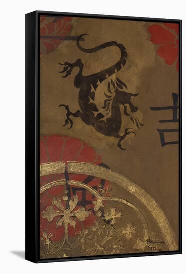 Asian Shield I-Hakimipour-ritter-Framed Stretched Canvas