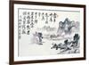 Asian Traditional Painting-WizData-Framed Art Print