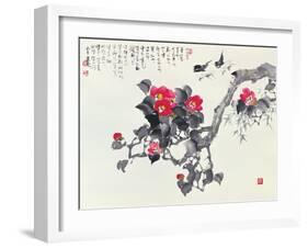 Asian Traditional Painting-WizData-Framed Art Print