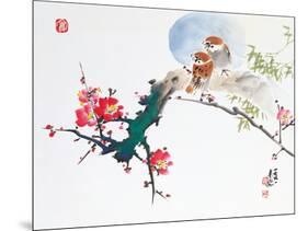 Asian Traditional Painting-WizData-Mounted Art Print