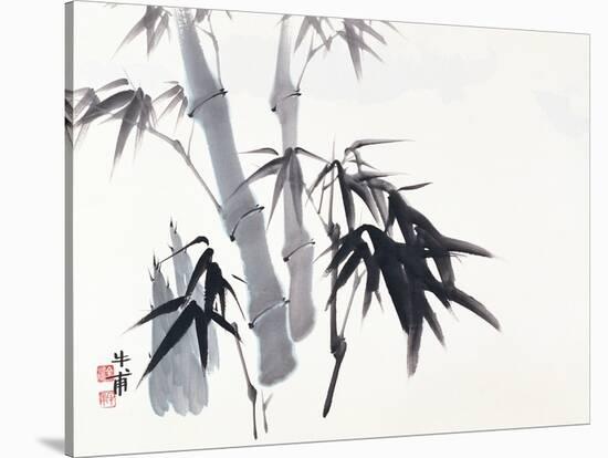 Asian Traditional Painting-WizData-Stretched Canvas