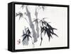 Asian Traditional Painting-WizData-Framed Stretched Canvas