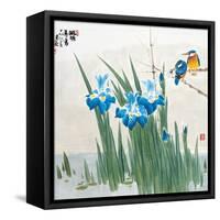 Asian Traditional Painting-WizData-Framed Stretched Canvas