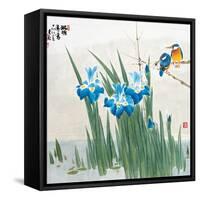 Asian Traditional Painting-WizData-Framed Stretched Canvas
