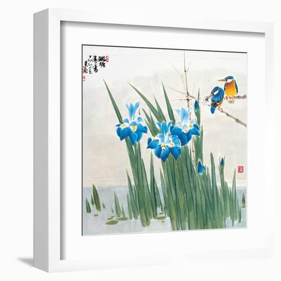 Asian Traditional Painting-WizData-Framed Art Print