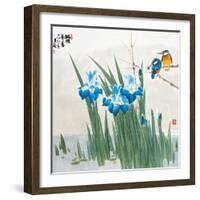 Asian Traditional Painting-WizData-Framed Art Print