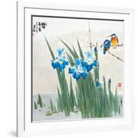 Asian Traditional Painting-WizData-Framed Art Print