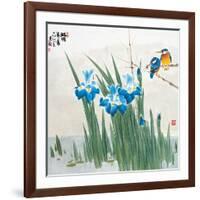 Asian Traditional Painting-WizData-Framed Art Print