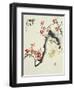 Asian Traditional Painting-WizData-Framed Art Print