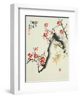 Asian Traditional Painting-WizData-Framed Art Print