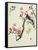 Asian Traditional Painting-WizData-Framed Stretched Canvas