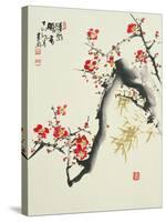 Asian Traditional Painting-WizData-Stretched Canvas