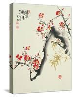 Asian Traditional Painting-WizData-Stretched Canvas