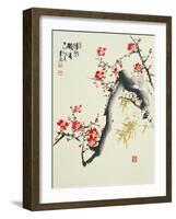 Asian Traditional Painting-WizData-Framed Art Print