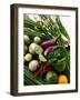 Asian Vegetable Still Life with Herbs and Limes-Foodcollection-Framed Photographic Print