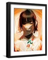 Asian Woman-Enrico Varrasso-Framed Art Print