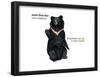 Asiatic Black Bear (Ursus Thibetanus), Mammals-Encyclopaedia Britannica-Framed Poster