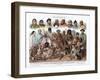 Asiatic Races, 1800-1900-G Mutzel-Framed Giclee Print