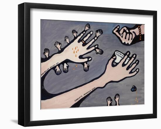 Ask, and Get, No Reassurance, 1974-Charlotte Johnson Wahl-Framed Giclee Print